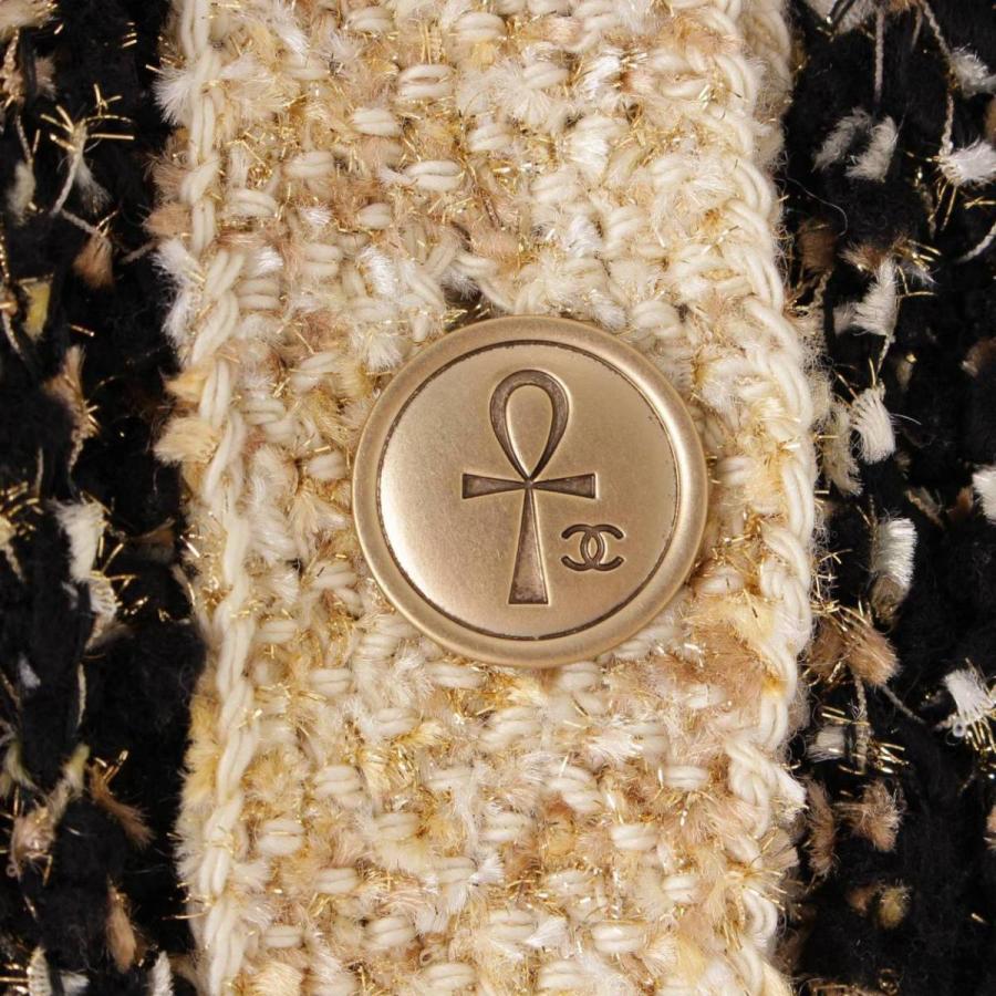 CHANEL 【シャネル】Chanel 19A ツイードカーディガン P61622 ブラック 
