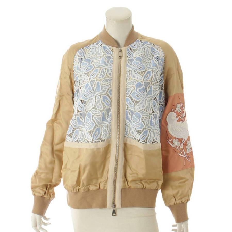 ヌメロ ヴェントゥーノ】N21 カットワークレース ジャケット ブルゾン