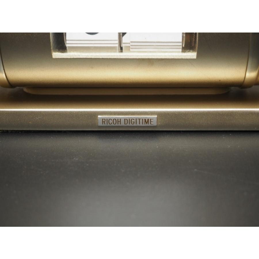 リコー デジタイム RICOH DIGITIME ゼンマイ式 パタパタ時計