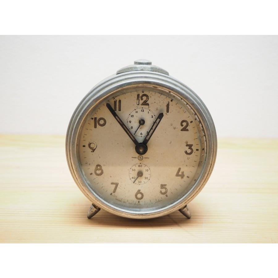 SEIKO（セイコー） ゼンマイ式 目覚し時計 ビンテージ シンプル