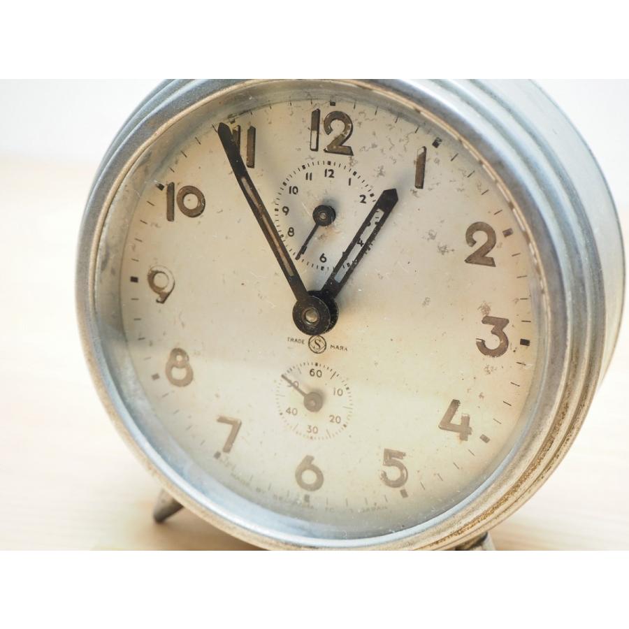 SEIKO（セイコー） ゼンマイ式 目覚し時計 ビンテージ シンプル