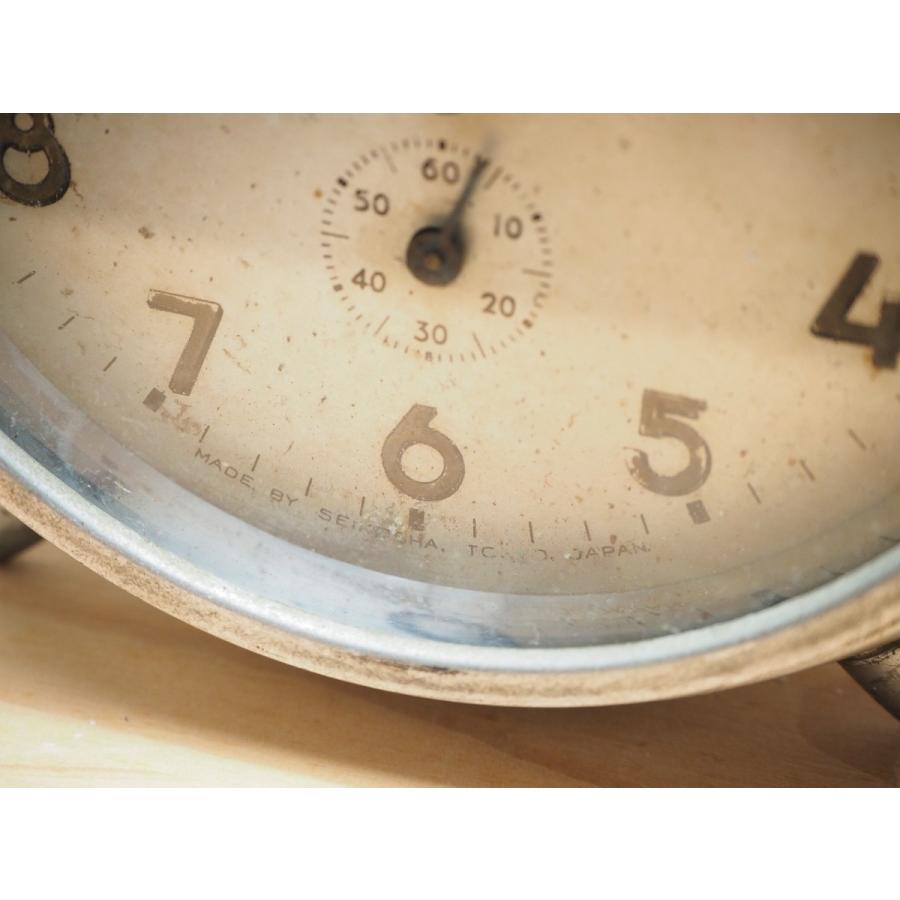 SEIKO（セイコー） ゼンマイ式 目覚し時計 ビンテージ シンプル