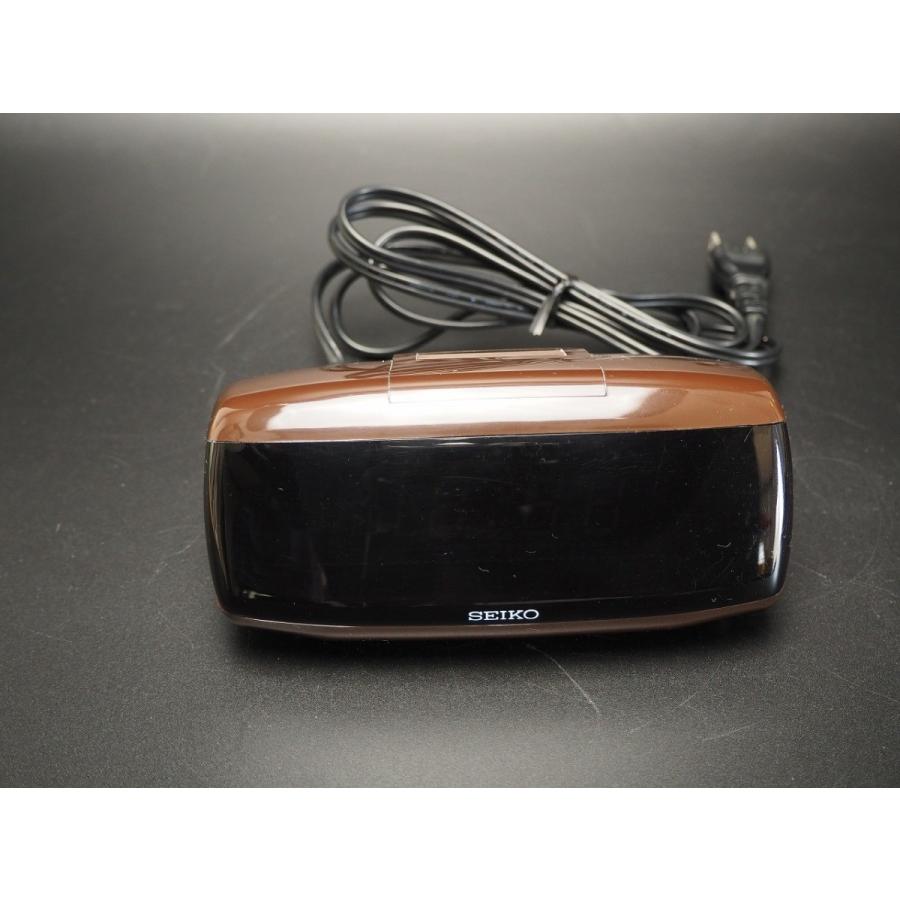SEIKO（セイコー） LEDデジタル時計 ブラウン DL503 50-60Hz 日本全国