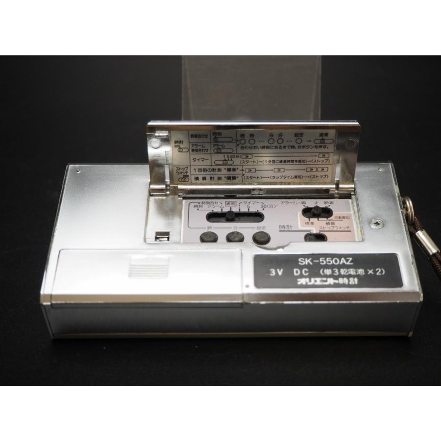 ORIENT（オリエント） ポータブルデジタル時計 SK-550AZ : レトロ雑貨 