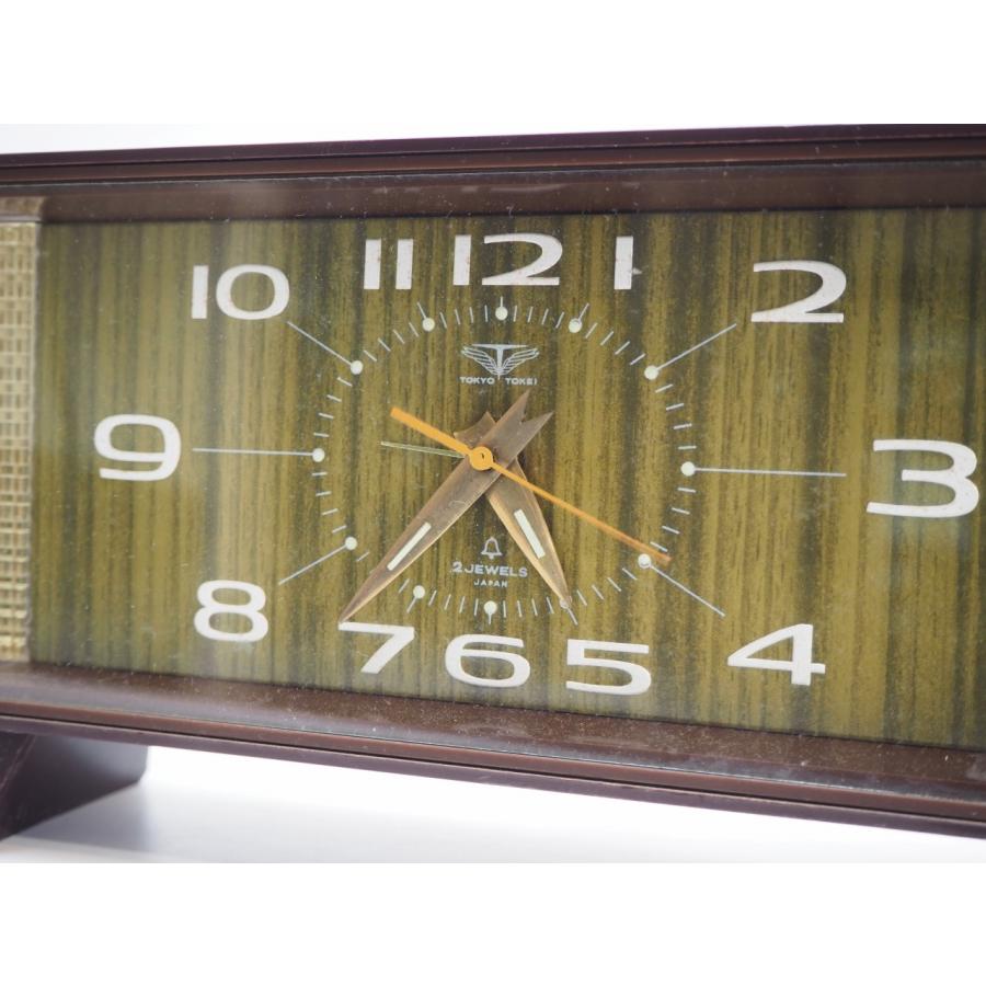 東京時計 No.1814 ゼンマイ式アナログ時計 アラーム付き 日本製