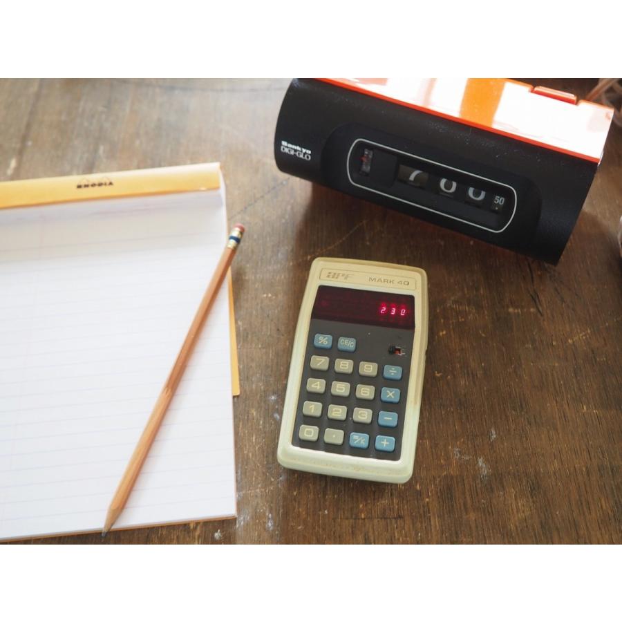 ポケット電卓コレクターズガイド レトロ電卓 LED電卓 LCD APF Electronics LED電卓 MARK40 計算機 カリキュレーター レトロ