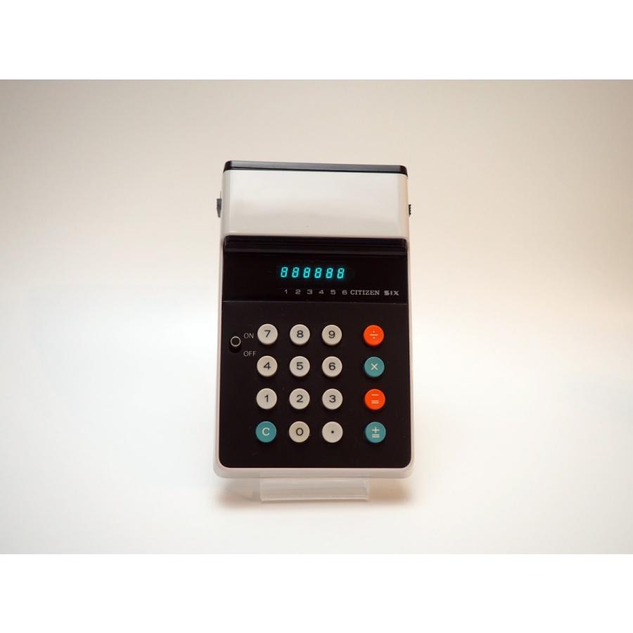 CITIZEN シチズン FL電卓 SIX 計算機 カリキュレーター レトロ 