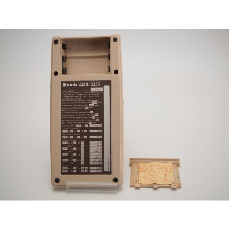 Litronix 2230/2235 ビンテージ FL電卓 アメリカ 70's : レトロ雑貨