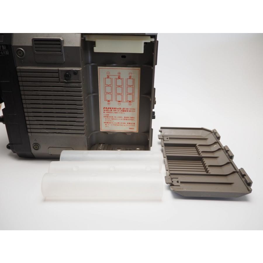 ナショナル National TR-509E 白黒ポータブルブラウン管テレビ 電池