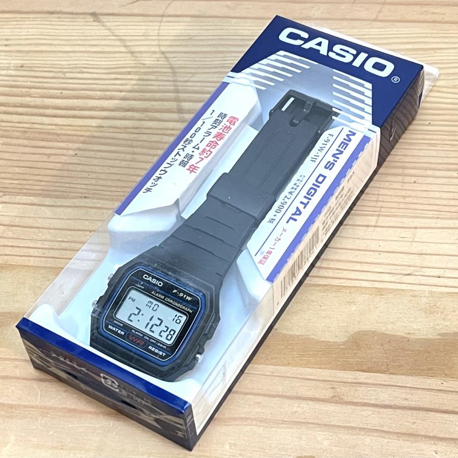 CASIO（カシオ） CASIO F-91W-1JF 腕時計 スタンダード : レトロ雑貨