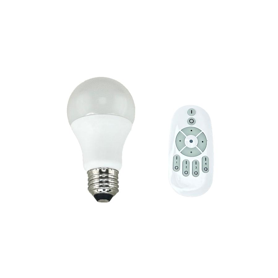 調光 調色 LED電球 リモコン式 E26口金 AC100V 50/60Hz 簡単 複数を