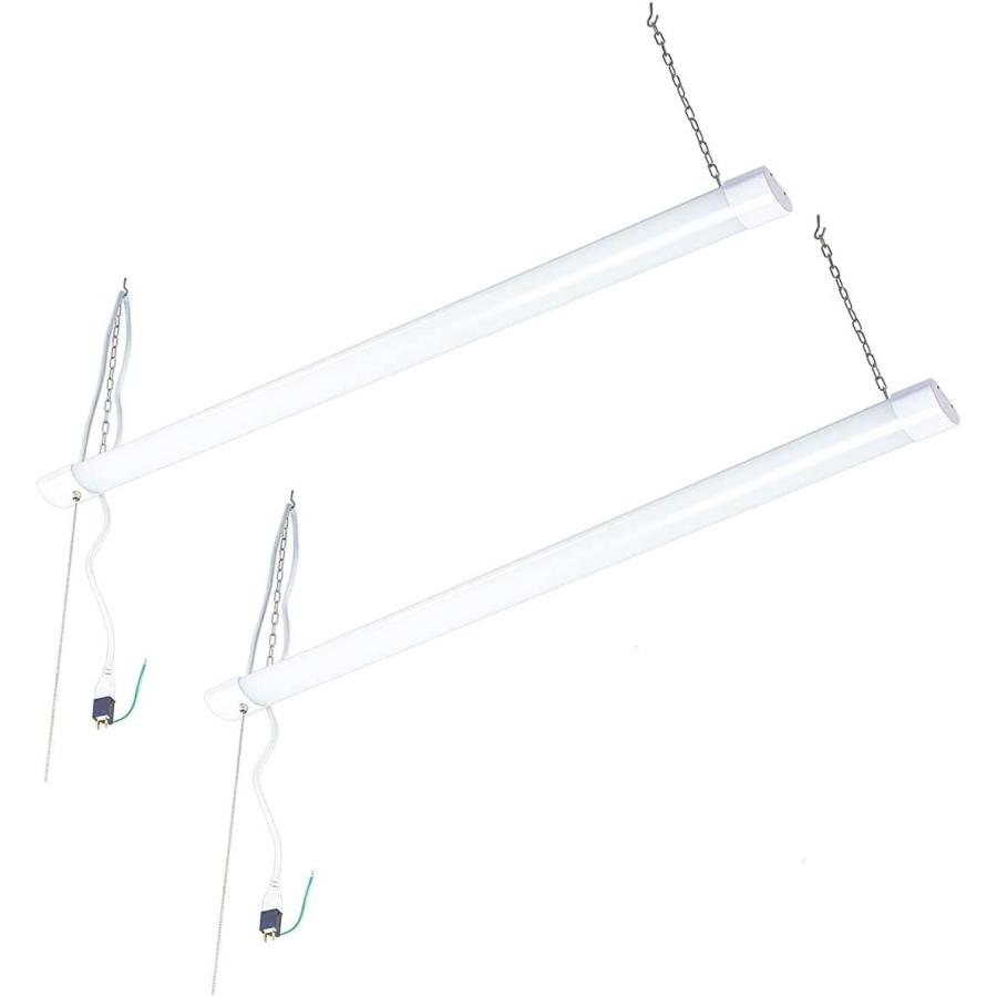 LEDベースライト 吊下げタイプ 120cm 25W 3200lm 昼光色 プル