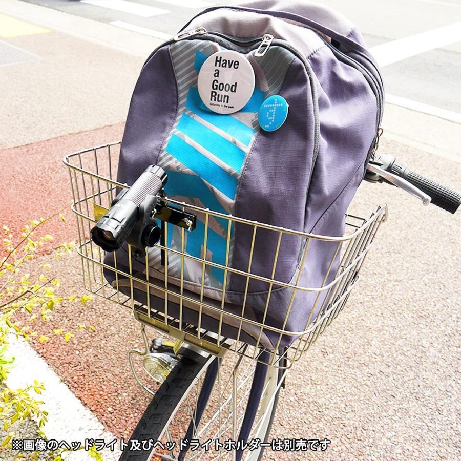 自転車 ライト 前かご 取り付け 金具
