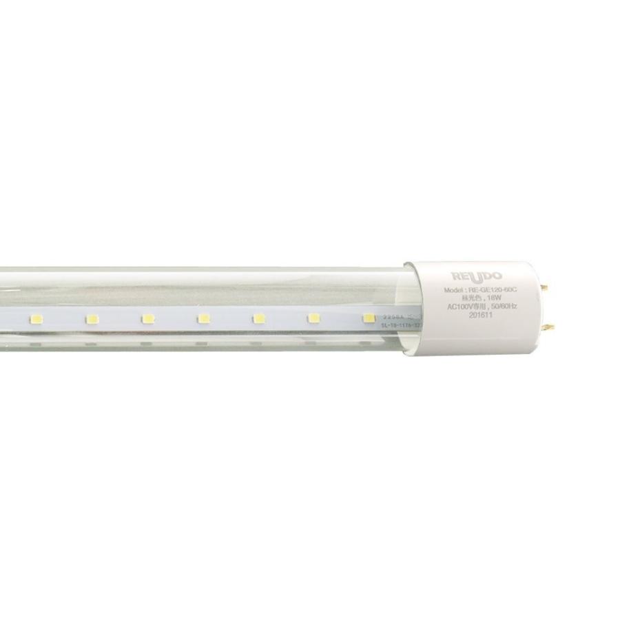 直結配線工事必須・AC100V専用】直管形LED蛍光灯40形 120cm 昼光色