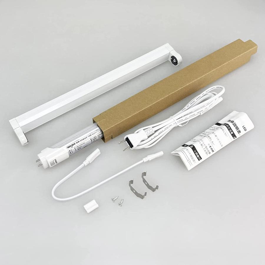 アウトレットB級品】 LED蛍光灯専用トラフ器具10形 + LED蛍光灯セット