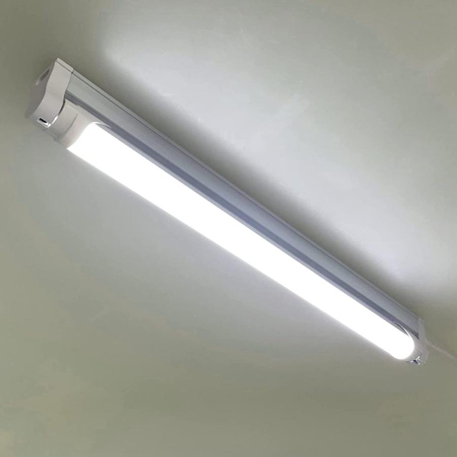 LED蛍光灯専用トラフ器具15形 + LED蛍光灯セット ACコンセントに差込む