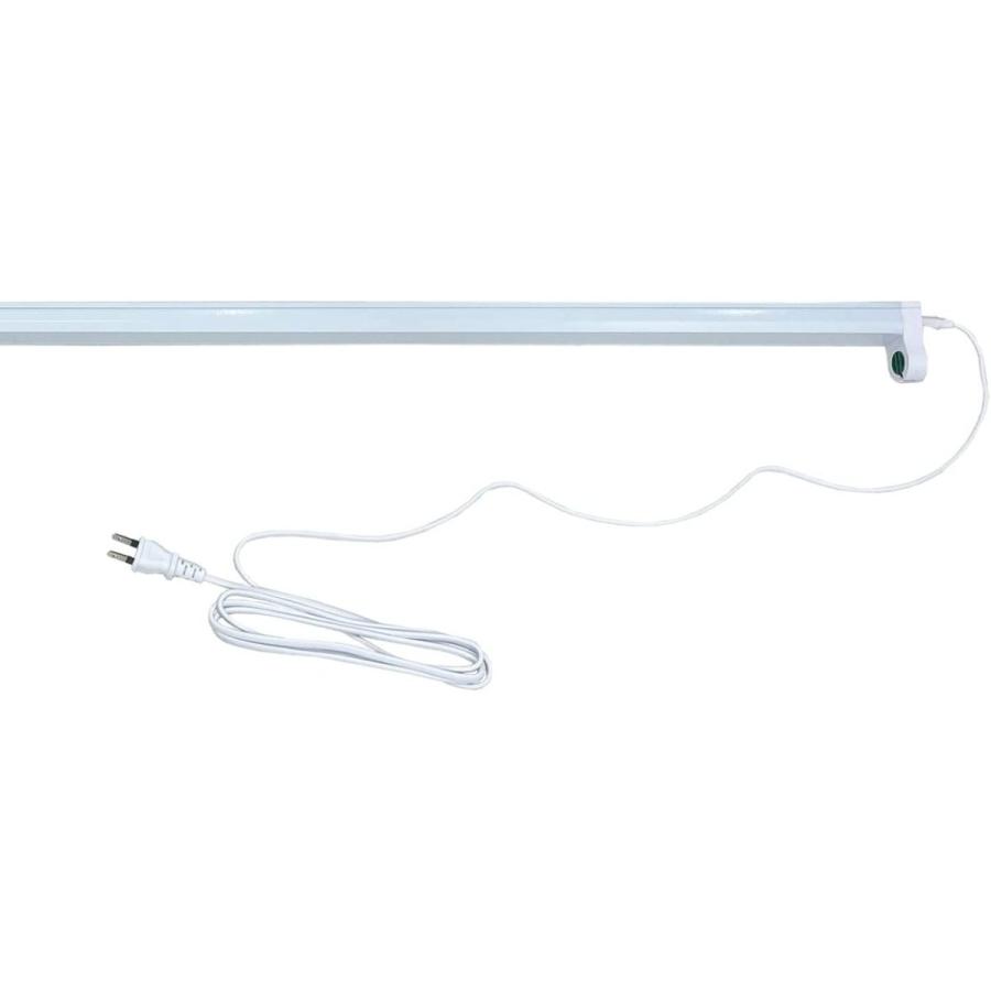 LED 蛍光灯専用トラフ器具　照明器具　リュード　17個 LED蛍光灯専用トラフ器具40形 ACコンセントに差込む電源コード付 配線