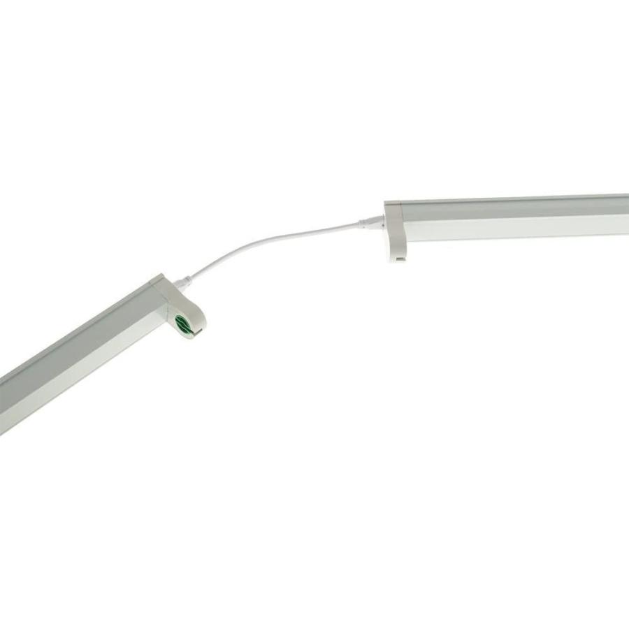 LED蛍光灯専用トラフ器具40形 ACコンセントに差込む電源コード付 配線