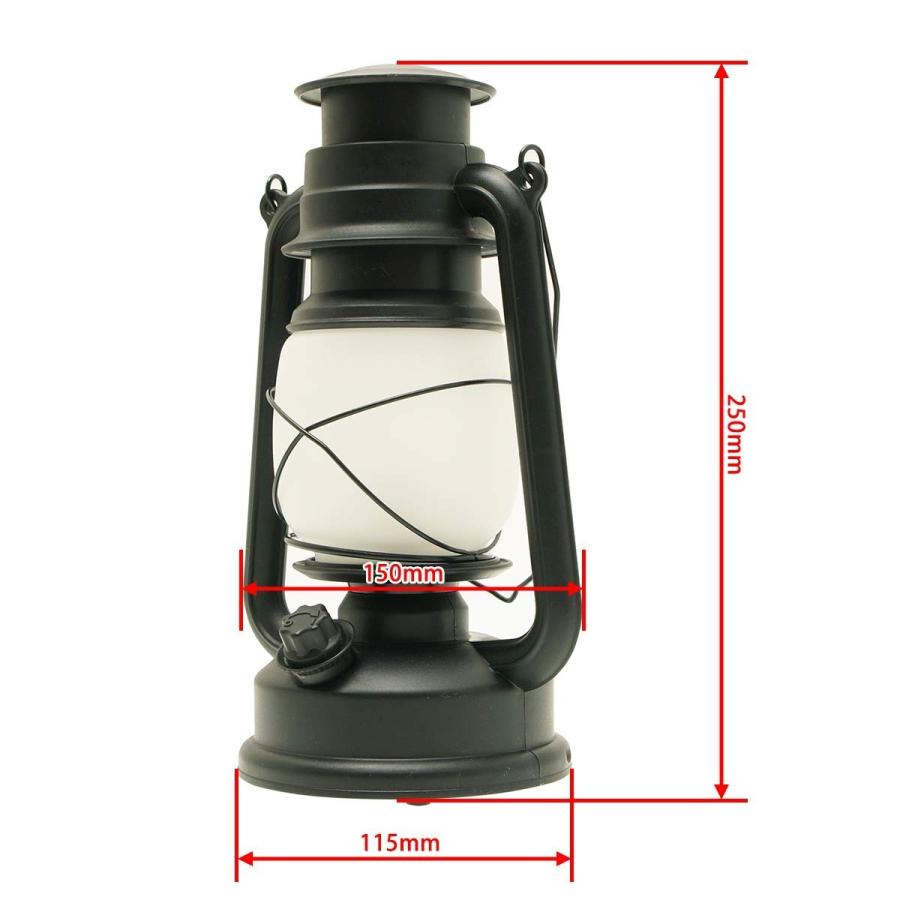 LED ゆらぎ ランタン 通常点灯モード ゆらぎモード切替 単3電池 x3個