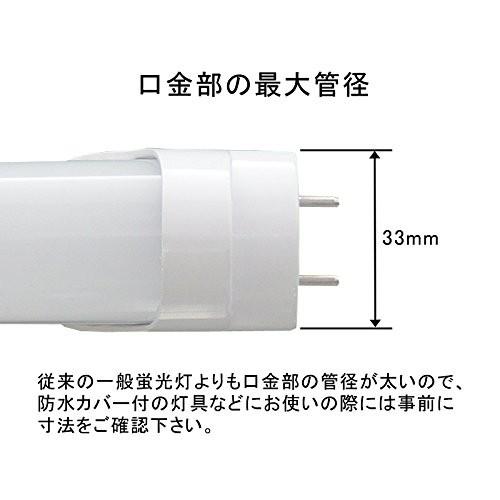 5年間長期保証 直管形LED蛍光灯 40W形 120cm 2300ルーメン 25本セット
