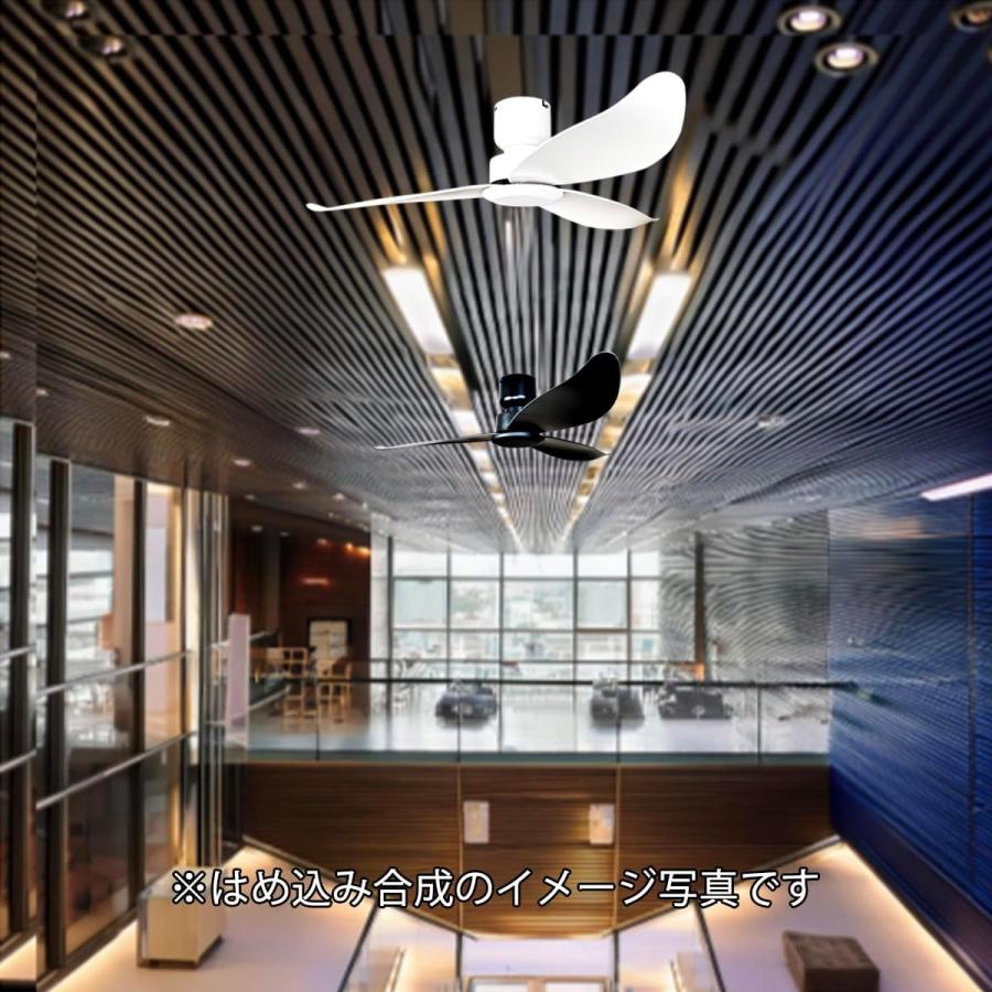 【最終価格】シンプルシーリングファン 110cm 最終価格】シンプルシーリングファン 110cm 色:ブラック】ZXhome