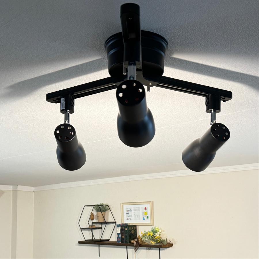 ペンダントライト3個セット三又ダクトレール工事不要コイズミ