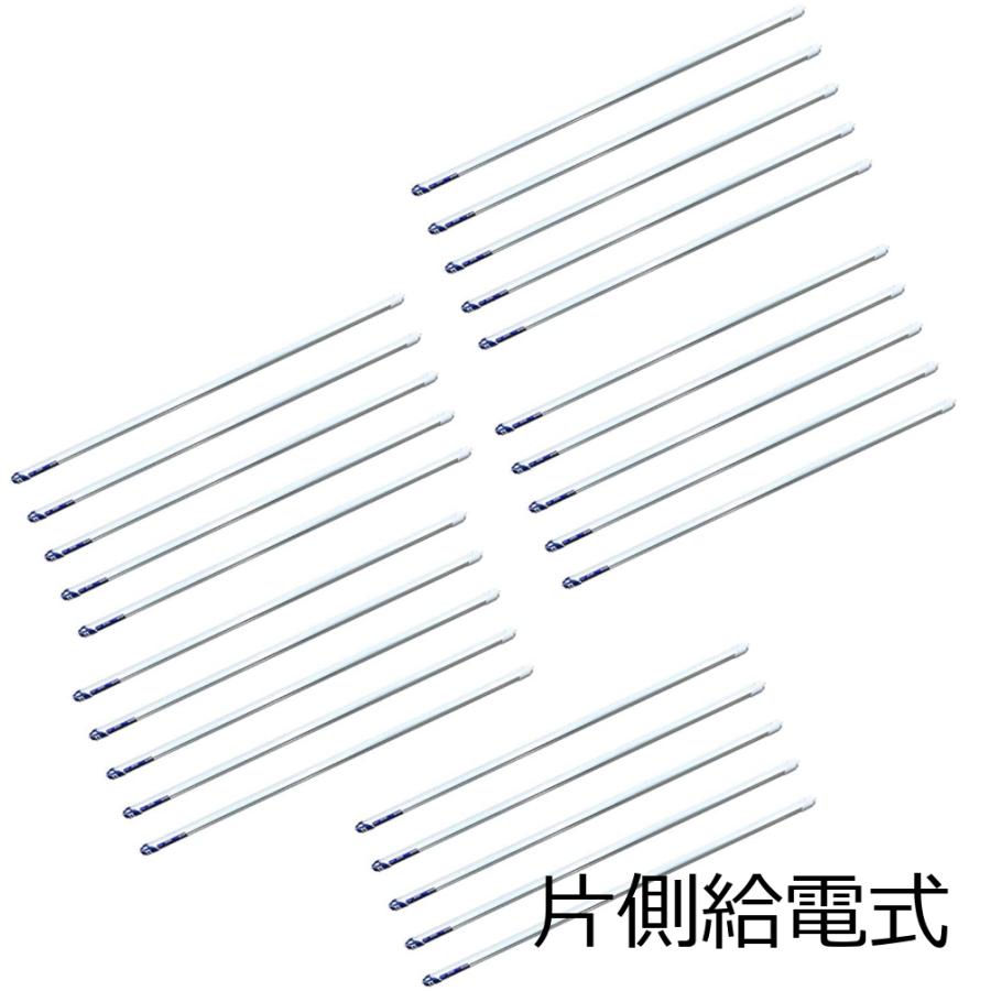 片側給電 直管形LED蛍光灯40形 120cm 昼光色 昼白色 18W 2400ルーメン