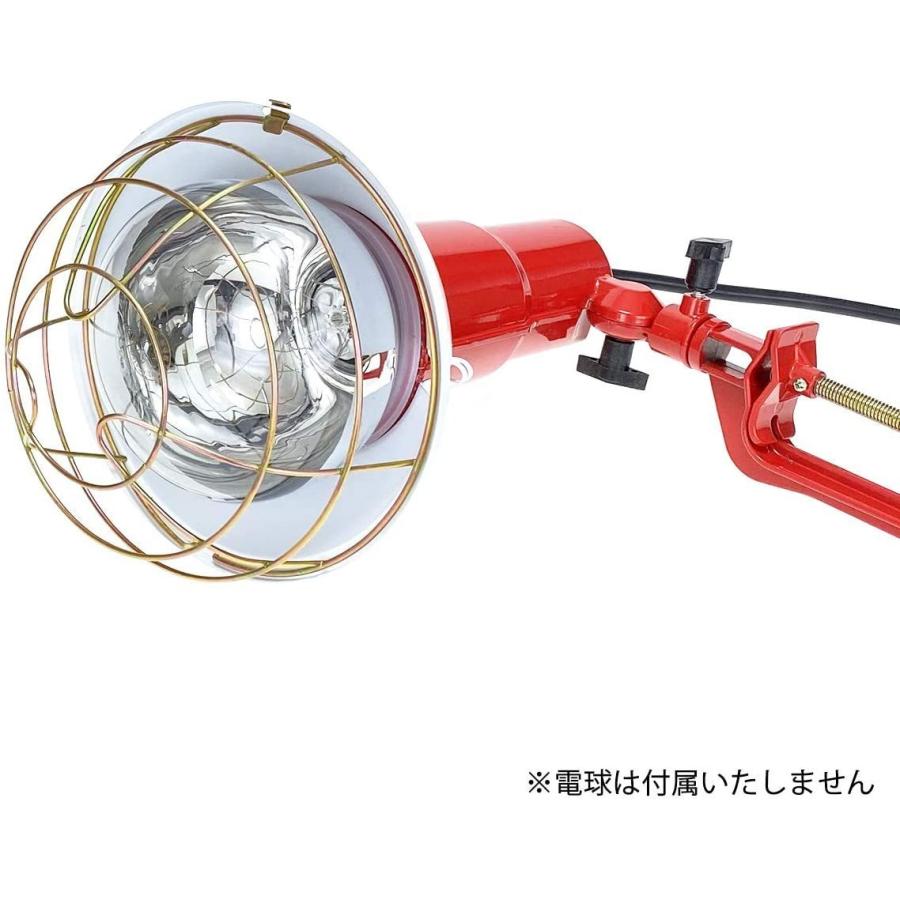 投光器 E39口金 レフランプ用 クランプ固定式 防雨形 ランプホルダー