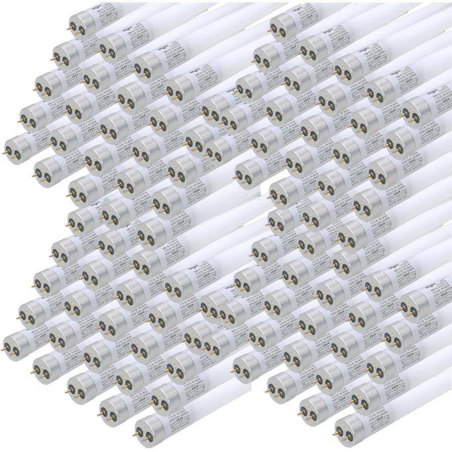 LED蛍光灯 直管 40W形 120cm 昼光色 18W 2300lm ノンフリッカー Ra82