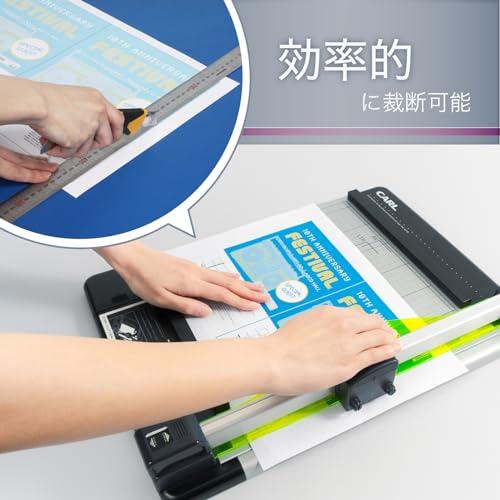 カール事務器CARL 裁断機 ペーパーカッター A4対応 40枚裁断 DC-210N_5