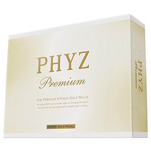 BRIDGESTONEブリヂストン ゴルフボール PHYZ プレミアム 1ダース12個入り ゴールドパール PMGX | 