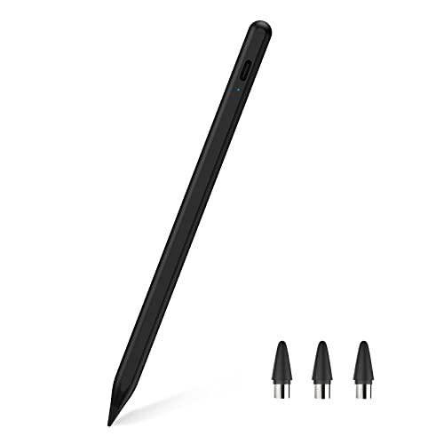 全機種対応スタイラスペン KINGONE タッチペン iPad/スマホ/タブレット/iPhone対応 たっちぺん 極細 超高感度 磁気吸着機能対応 ipad ペン USB充電式（Yahoo!・リユース店sevenswings）