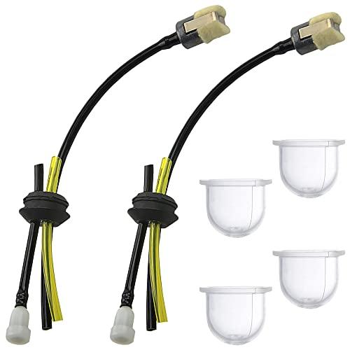 草刈機 刈払機 燃料ライン用 燃料ライン 2セット 芝刈り機部品 燃料ホースセット 用部品 取り付けが簡単 柔軟性 防錆性 草刈り機 部品 草刈機部品パ（Yahoo!・リユース店sevenswings）