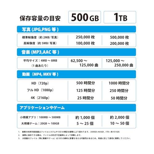 リアルテック SSD 外付け 500GB スティック型 読込最大 450MB/秒 PS5