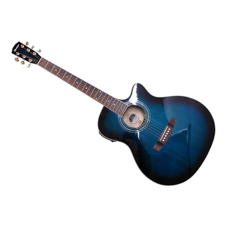 Morris エレクトリックアコースティックギター Morris R-601 SBUB 