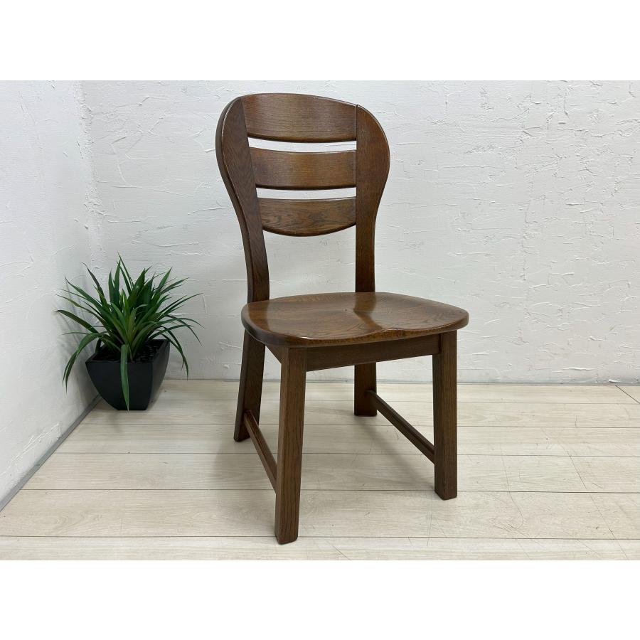 オランダカウンターチェアオーク無垢材