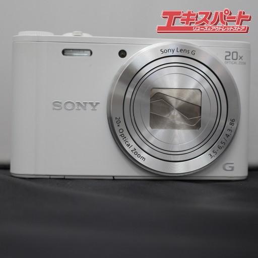 SONY ソニー Cyber-shot サイバーショット DSC-WX350 ホワイト レザー