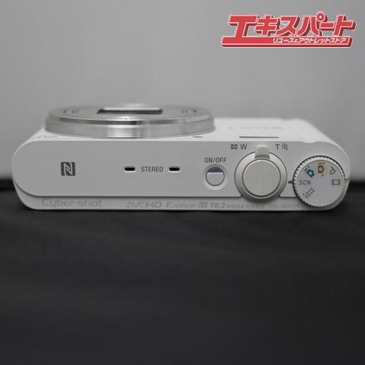 SONY ソニー Cyber-shot サイバーショット DSC-WX350 ホワイト レザー