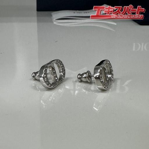 美品！ ディオール ピアス ペア CD シルバー925 ショッパー ケース付