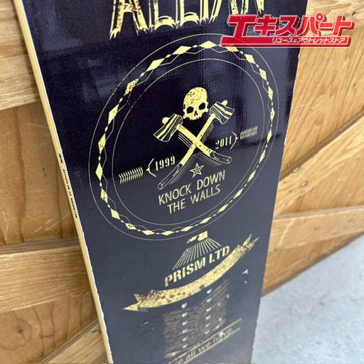 スノーボード ＡＬＬＩＡＮ ＰＲＩＳＭ 155 スカル ブラウン 13-14 平塚店_5