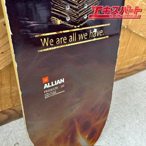 スノーボード ＡＬＬＩＡＮ ＰＲＩＳＭ 155 スカル ブラウン 13-14 平塚店_7
