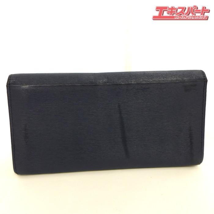 Porter 二つ折り財布　ネイビー　新品未使用 中古 PORTER ポーター カレント 二つ折り財布 ネイビー ※擦れ有 公田店