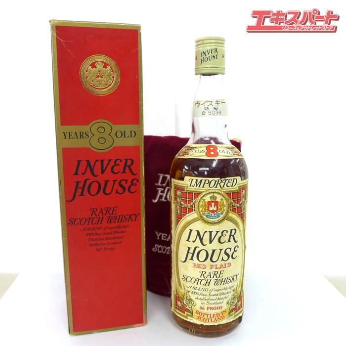 INVER HOUSE インバーハウス 8年 RED PLAID レッド プレイド 760ml