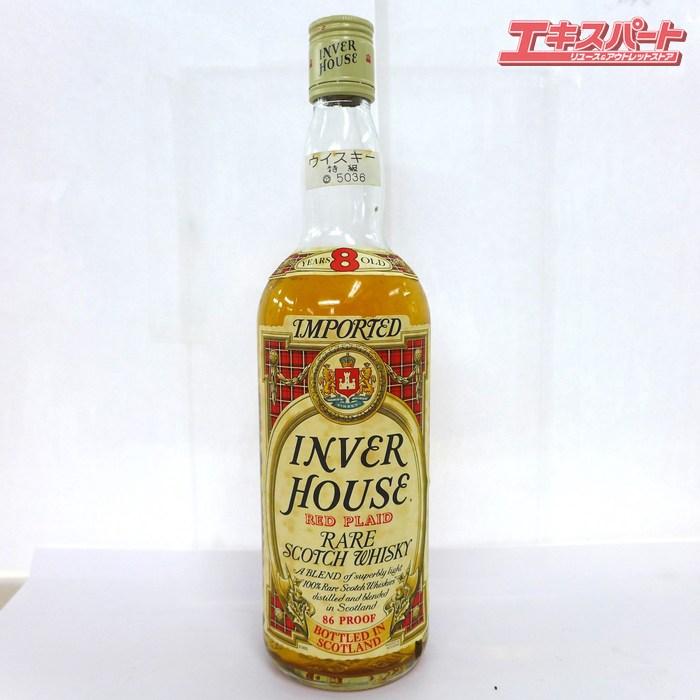 INVER HOUSE インバーハウス 8年 RED PLAID レッド プレイド 760ml