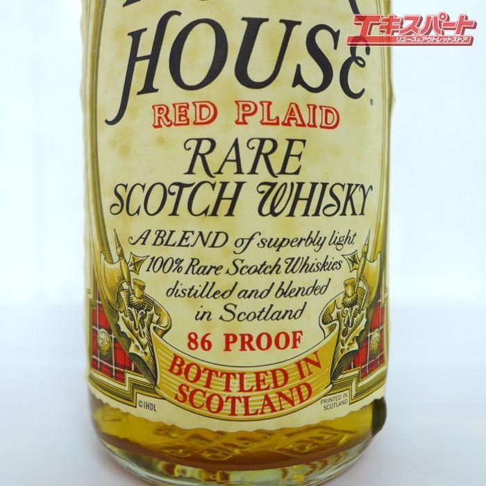 INVER HOUSE インバーハウス 8年 RED PLAID レッド プレイド 760ml