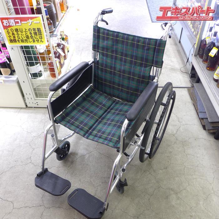 新品】 マキテック 自走式車イス EW－50GN ノーパンクタイヤ