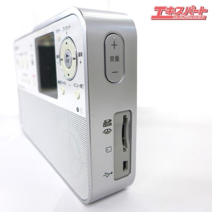 中古美品 SONY ソニー ポータブルラジオレコーダー ICZ-R51 メモリ内蔵