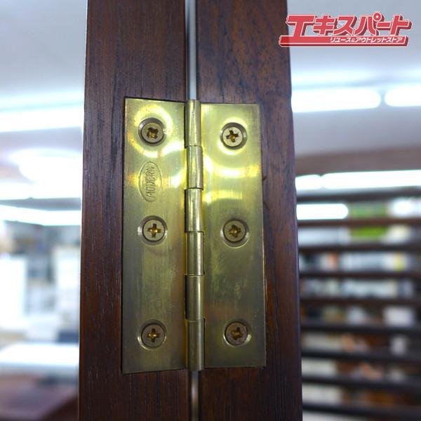 中古品　秋山木工　3連パーテーション　組子細工　カントリー調　公田店 中古品 秋山木工 3連パーテーション 組子細工 カントリー調 公田店