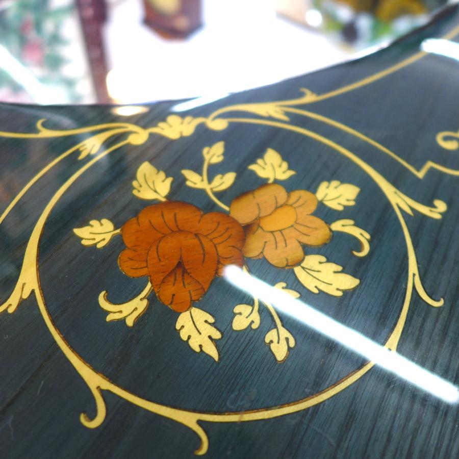 アンティーク イタリア製 象嵌 壁掛け 未使用品 中古品 イタリア製 キズ有り 象嵌 ウォールミラー 壁掛け鏡 姿見 公田