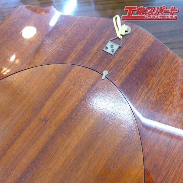 中古品 イタリア製 キズ有り 象嵌 ウォールミラー 壁掛け鏡 姿見 公田